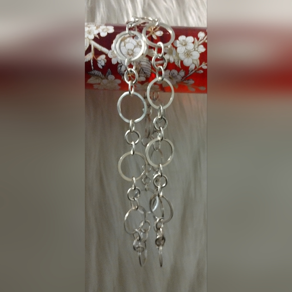 🫢Vintage silver plated matte chain🙄